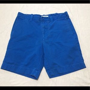 J Crew Men's Broken In Blue Chino Shorts